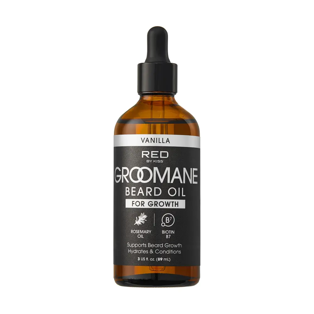 RED by KISS Groomane Beard Oil for Growth – Biotin & Argan Infused - Image 14