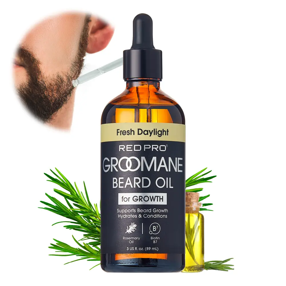 RED by KISS Groomane Beard Oil for Growth – Biotin & Argan Infused - Image 16