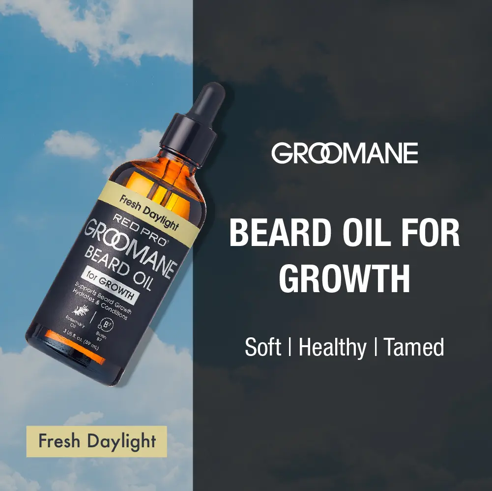RED by KISS Groomane Beard Oil for Growth – Biotin & Argan Infused - Image 17