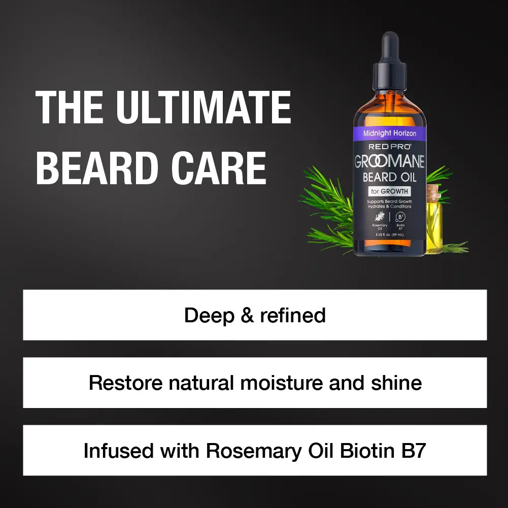 RED by KISS Groomane Beard Oil for Growth – Biotin & Argan Infused - Image 28