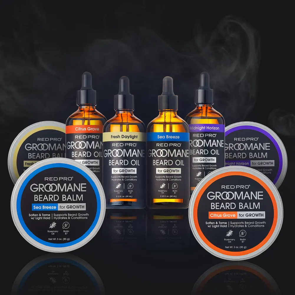 RED by KISS Groomane Beard Oil for Growth – Biotin & Argan Infused - Image 32