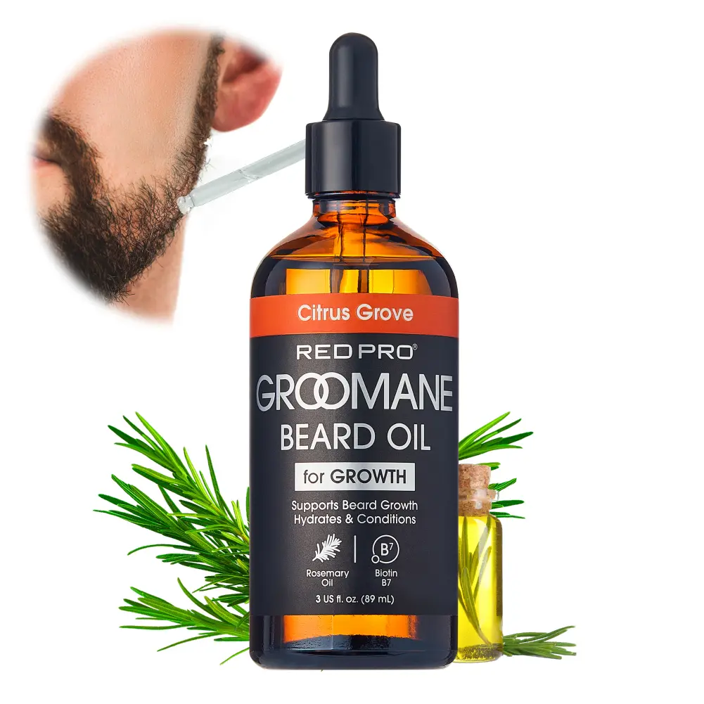 RED by KISS Groomane Beard Oil for Growth – Biotin & Argan Infused - Image 43