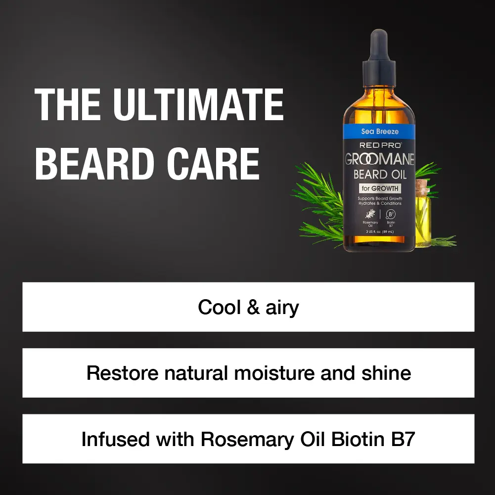 RED by KISS Groomane Beard Oil for Growth – Biotin & Argan Infused - Image 48