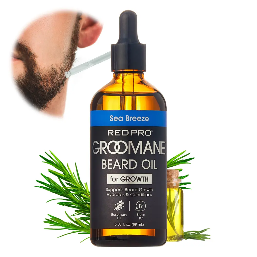 RED by KISS Groomane Beard Oil for Growth – Biotin & Argan Infused - Image 53