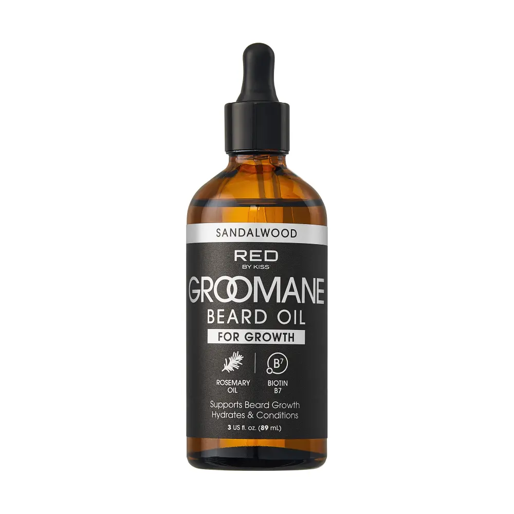 RED by KISS Groomane Beard Oil for Growth – Biotin & Argan Infused - Image 6