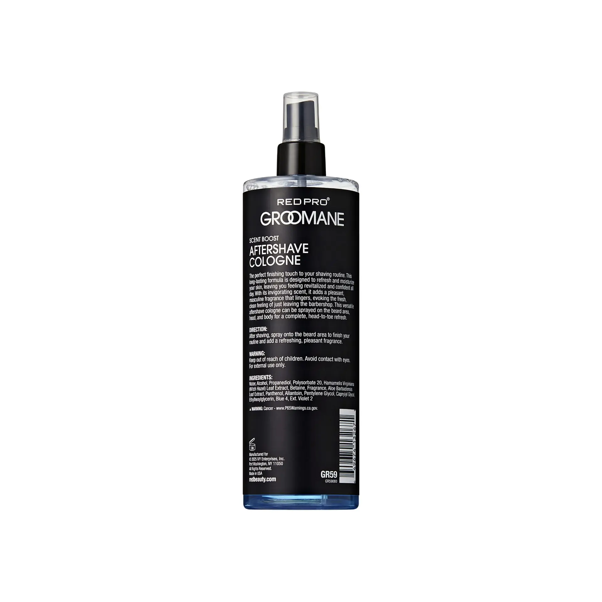 Red PRO Groomane Cooling Aftershave Cologne for Men - Image 99