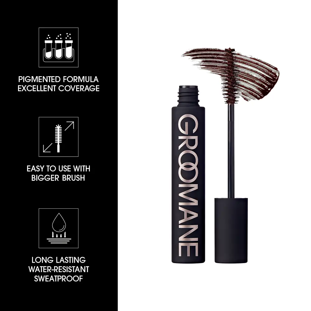 RED by KISS Groomane Men Gray Coverage Touch-Up Temporary Brush On Color - Image 12
