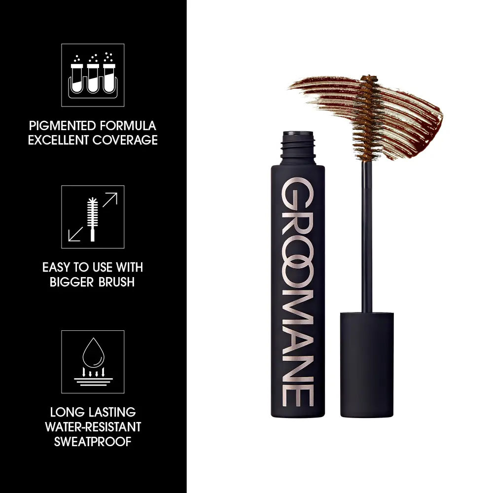 RED by KISS Groomane Men Gray Coverage Touch-Up Temporary Brush On Color - Image 13