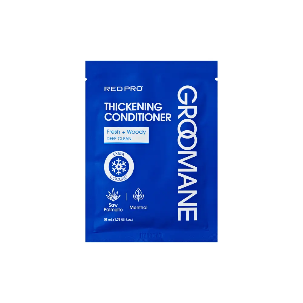 Red PRO Groomane Men’s Hair Conditioner – Thickening & Anti-Hair Loss with Biotin & Caffeine - Image 15