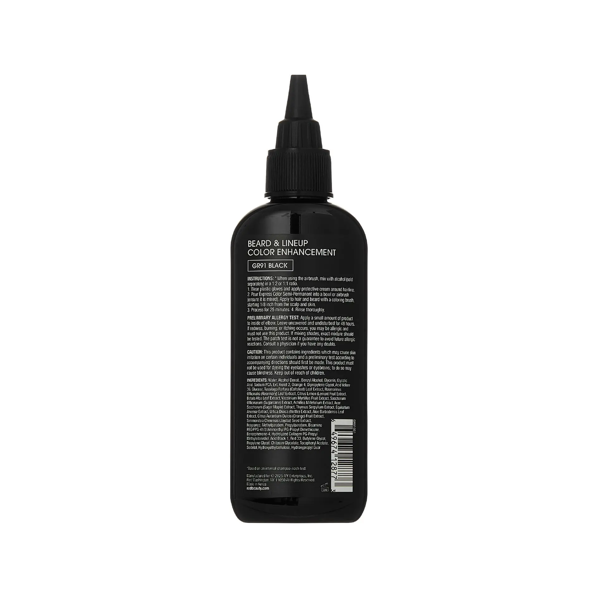 Red PRO Groomane Semi-Permanent Beard Dye Color Enhancement for Men’s Beards, Hairlines & Fades - Image 18