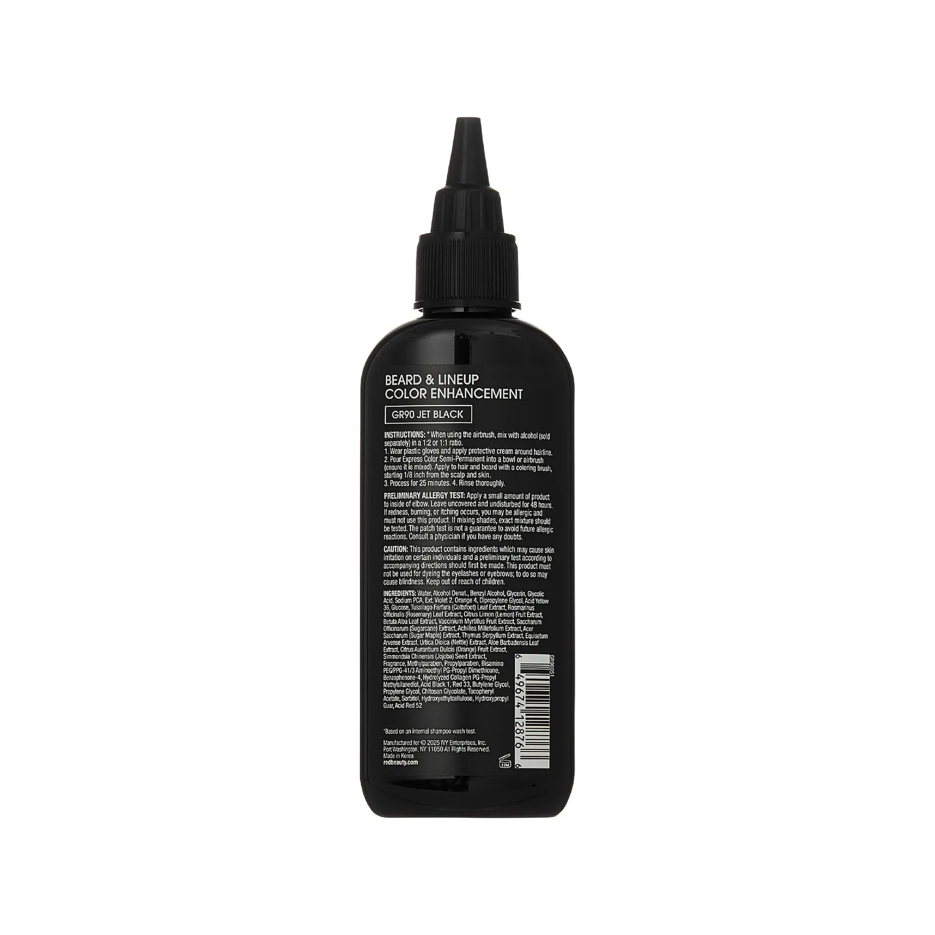 Red PRO Groomane Semi-Permanent Beard Dye Color Enhancement for Men’s Beards, Hairlines & Fades - Image 27
