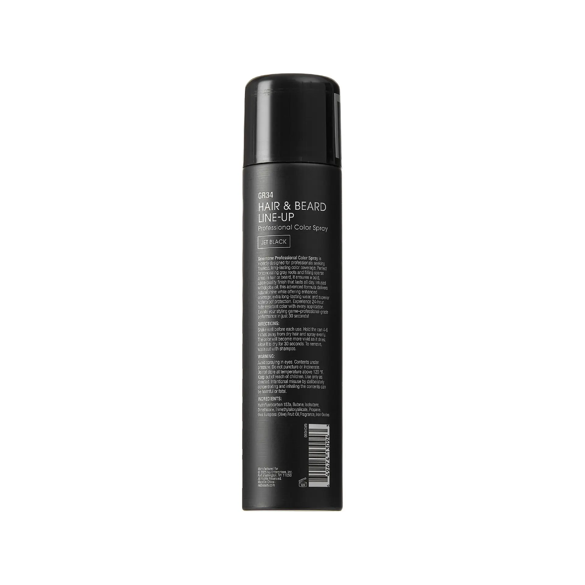 Red PRO Groomane Waterproof & Fade-Resistant Professional Temporary Color Spray For Hair, Beards & Lineup (6.6 oz.) - Image 13