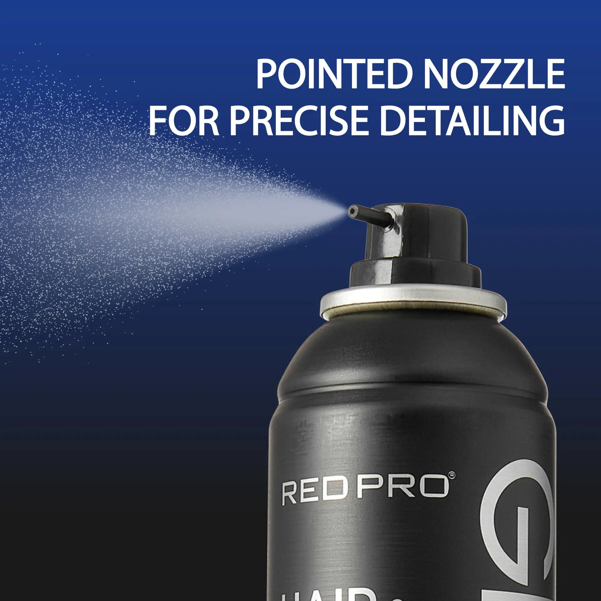 Red PRO Groomane Waterproof & Fade-Resistant Professional Temporary Color Spray For Hair, Beards & Lineup (6.6 oz.) - Image 16