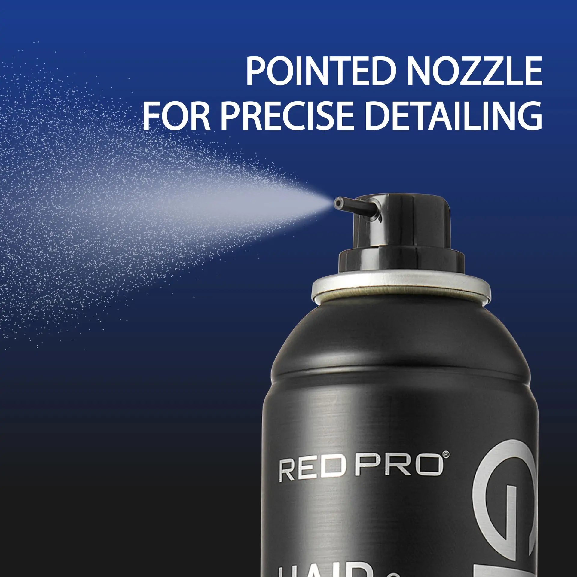 Red PRO Groomane Waterproof & Fade-Resistant Professional Temporary Color Spray For Hair, Beards & Lineup (6.6 oz.) - Image 23