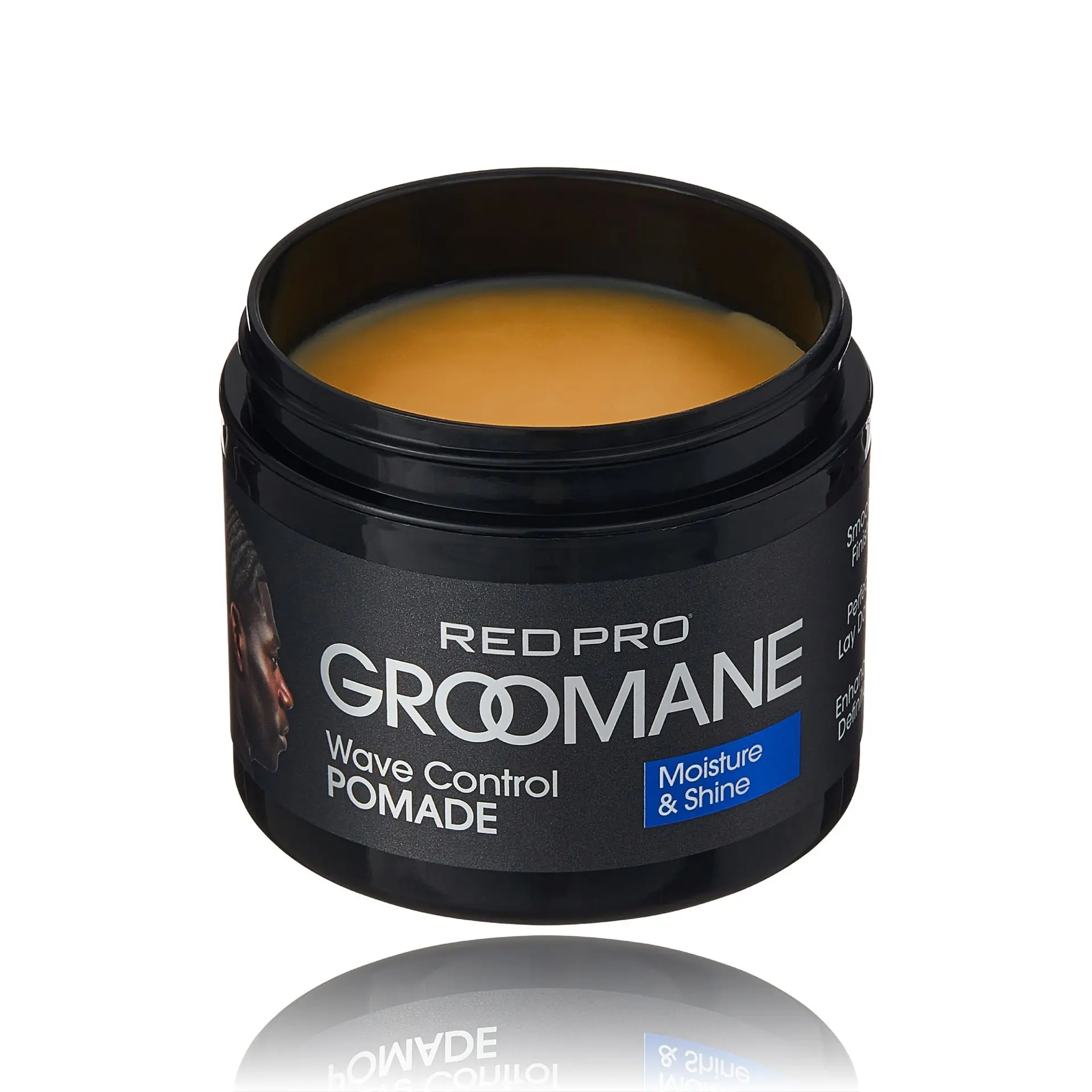 Red PRO Groomane Wave Control Pomade - Ultimate Hold, Moisture & Shine - Image 11