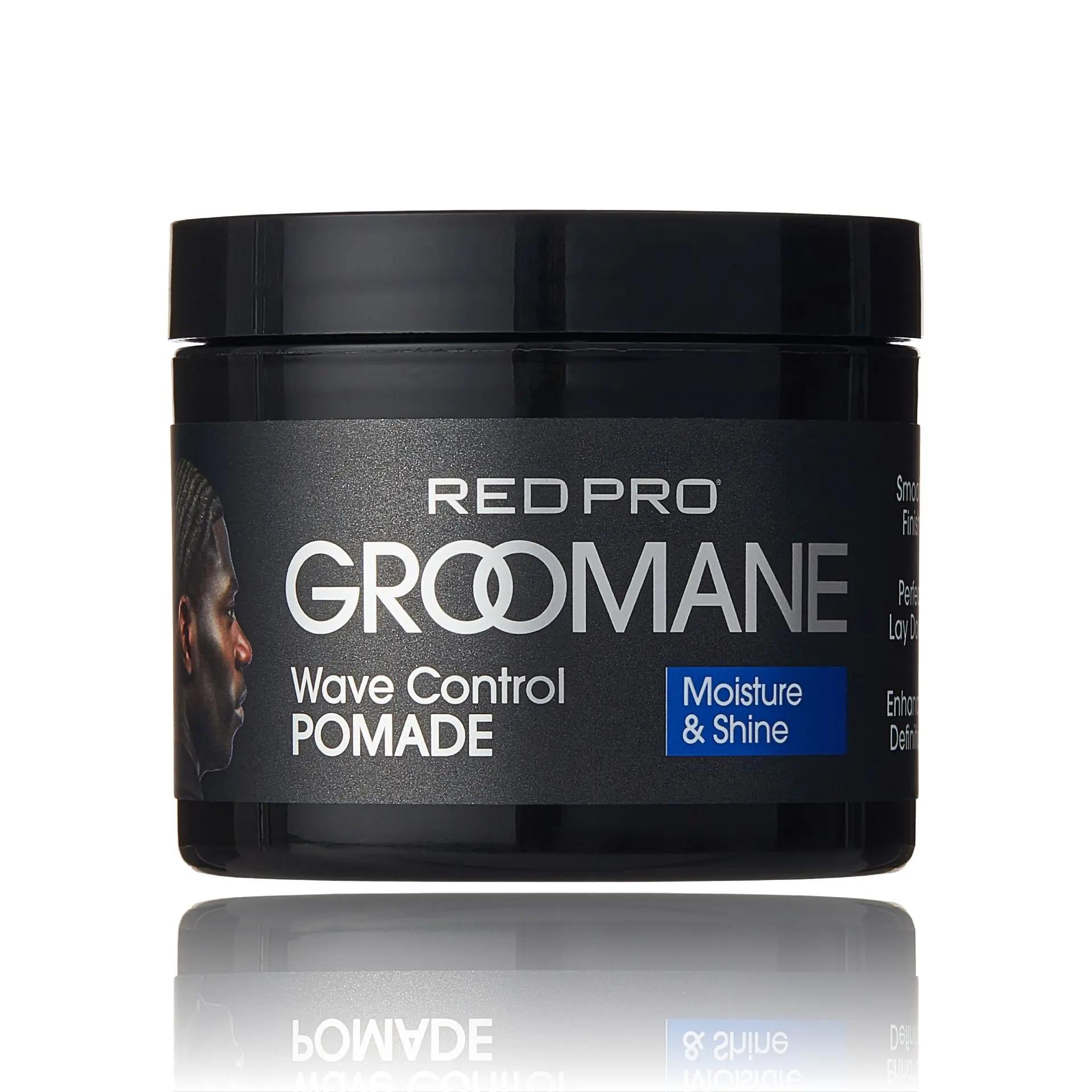 Red PRO Groomane Wave Control Pomade - Ultimate Hold, Moisture & Shine - Image 9