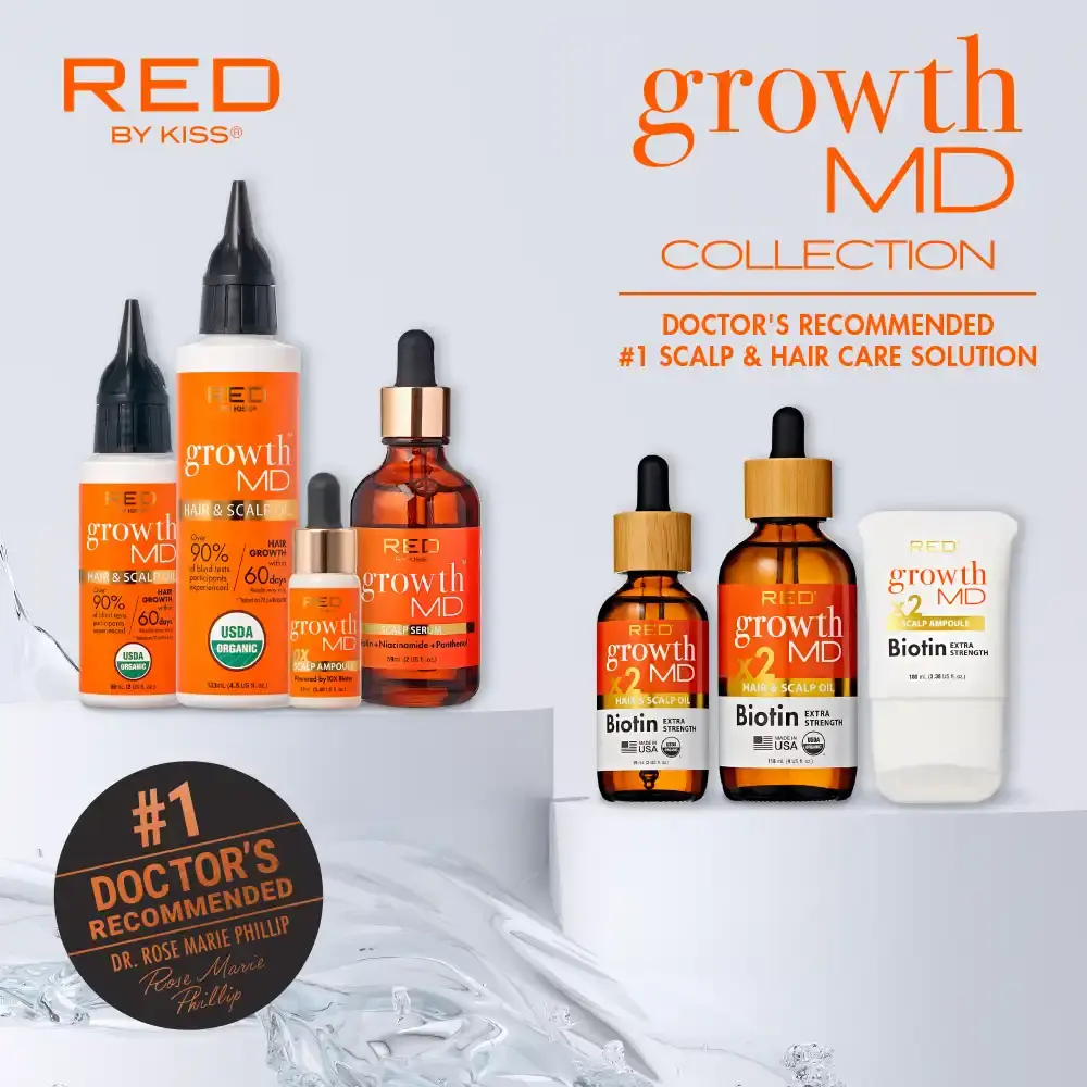 RED by KISS Growth MD Extra Strength Hair & Scalp Oil with Biotin & Rosemary - Image 11