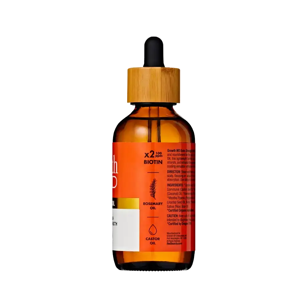 RED by KISS Growth MD Extra Strength Hair & Scalp Oil with Biotin & Rosemary - Image 16