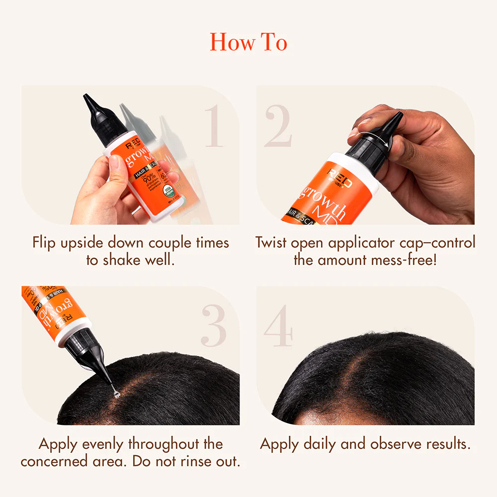 RED by KISS Growth MD Hair & Scalp Oil - Image 7