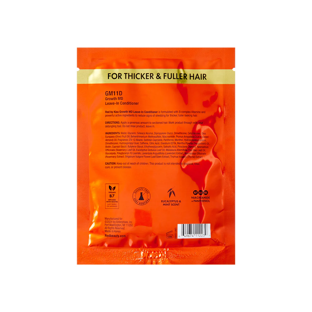 RED by KISS Growth MD Leave-In Conditioner Pocket-Sized - Image 7