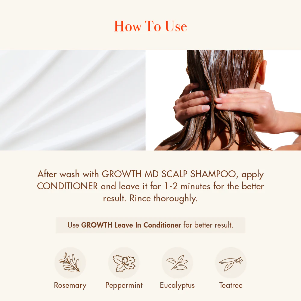RED by KISS Growth MD Silicone-Free Conditioner - Image 4