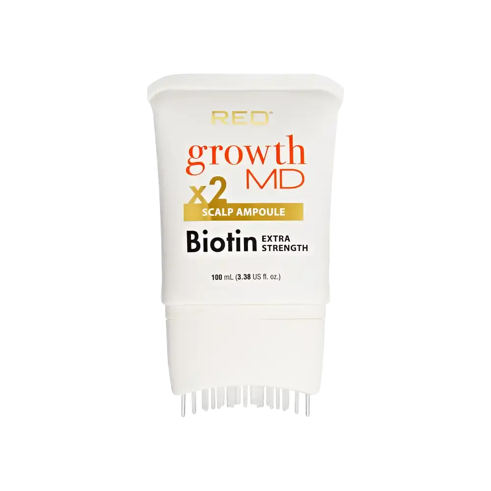 RED by KISS GrowthMD Extra Strength Scalp Treatment Ampoule with Biotin & Brush Applicator - Image 7