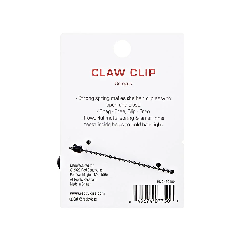 RED by KISS Hair Claw Clip - Image 11
