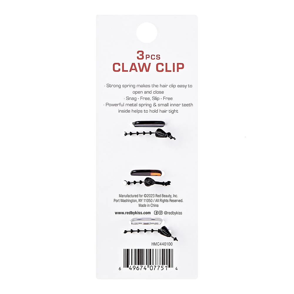 RED by KISS Hair Claw Clip - Image 15