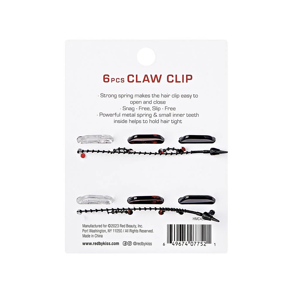 RED by KISS Hair Claw Clip - Image 19