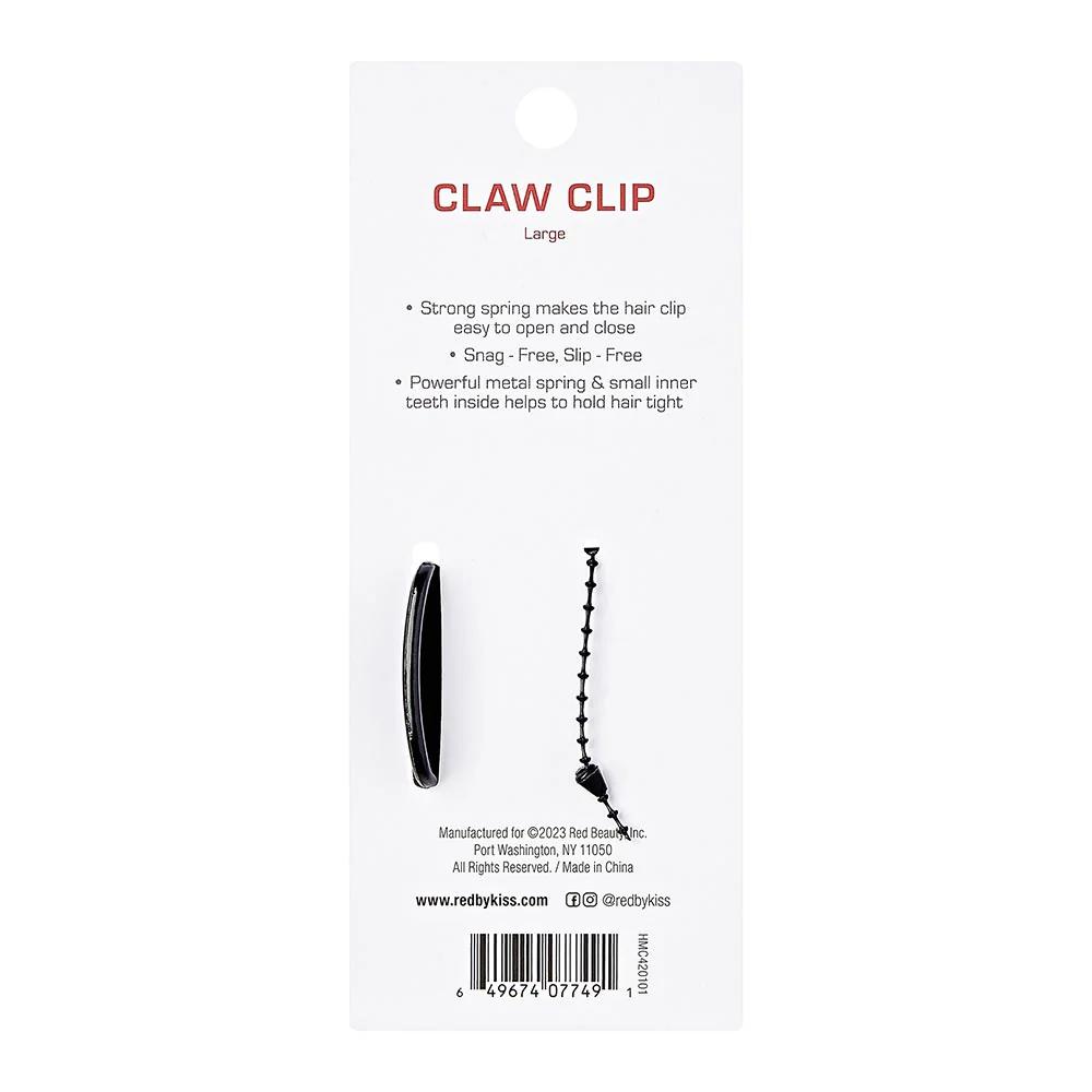 RED by KISS Hair Claw Clip - Image 7