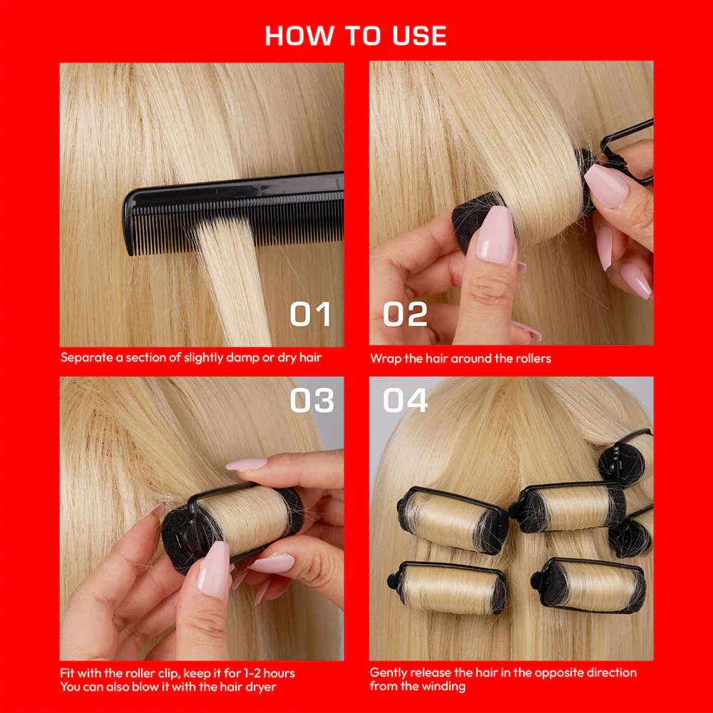 RED by KISS Hair Foam Roller - Image 3