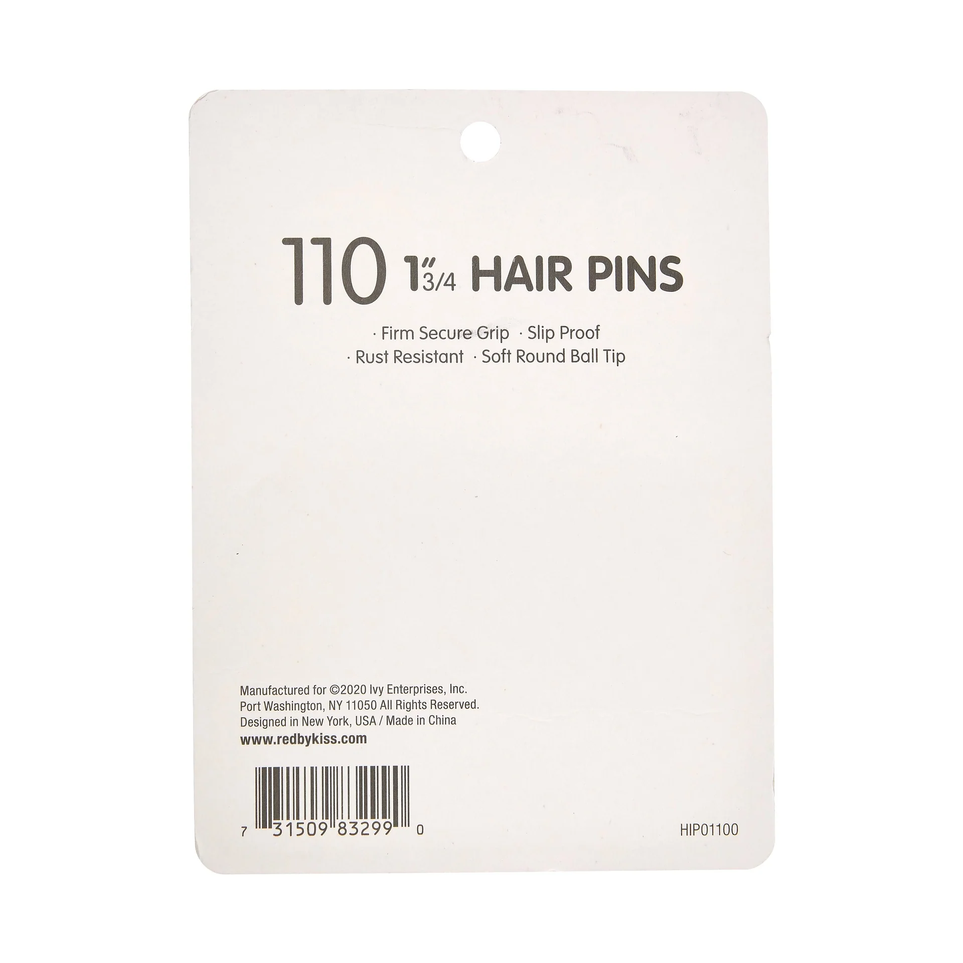 RED by KISS Hair Pins 1 3/4" (110pcs) - Image 2