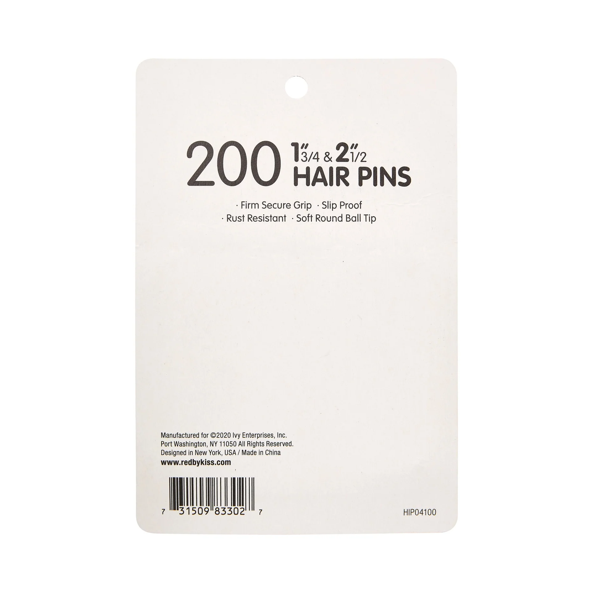 RED by KISS Hair Pins 1 3/4" & 2 1/2" (200pcs) - Image 2