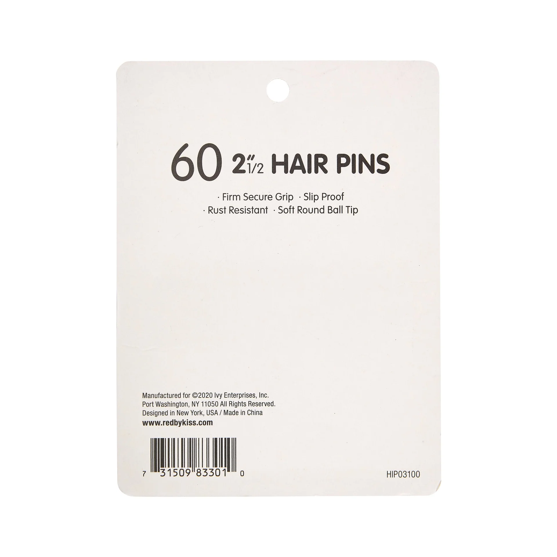 RED by KISS Hair Pins 2 1/2" (60pcs) - Image 2