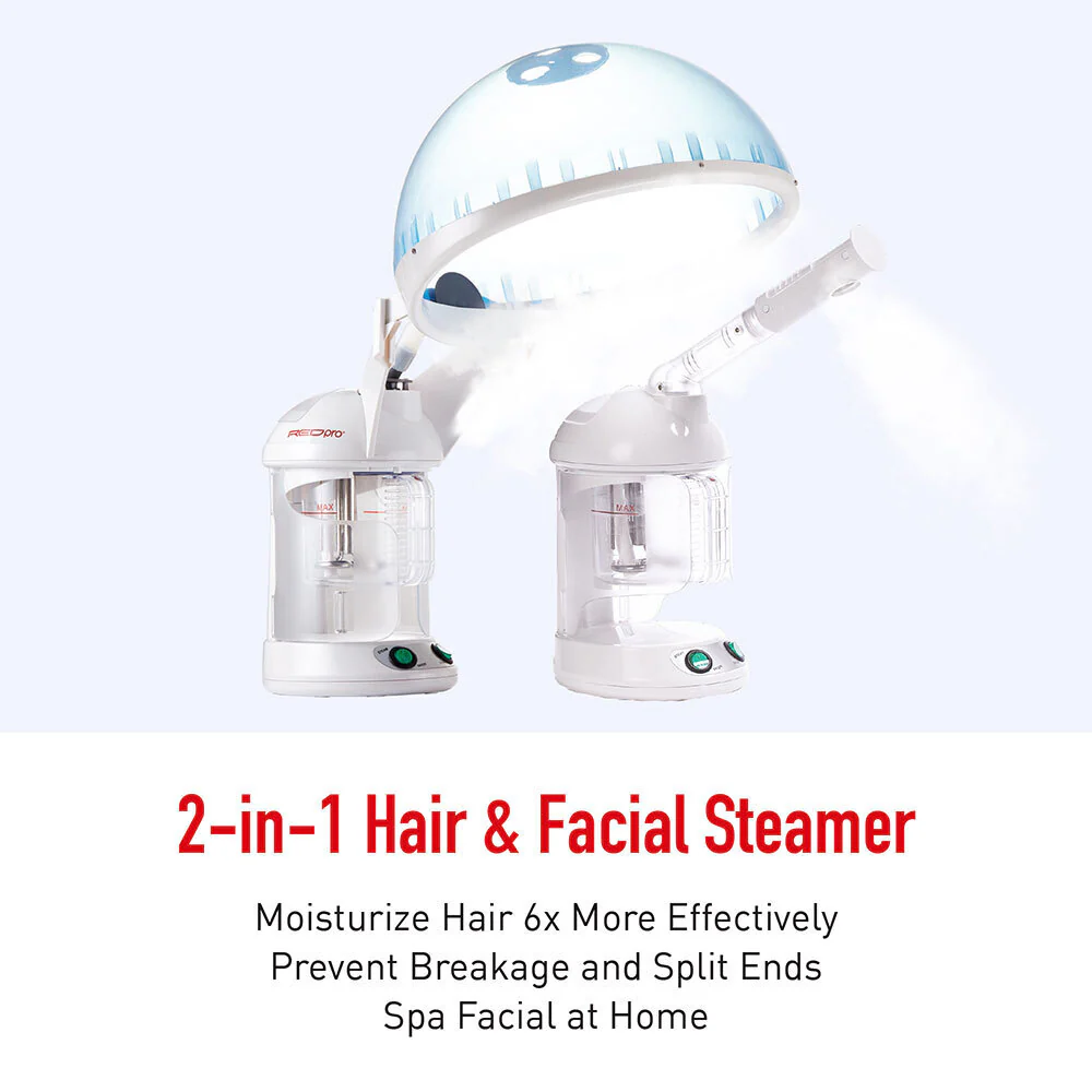 RED by KISS Hair Therapy 2-in-1 Hair & Facial Steamer - Image 3