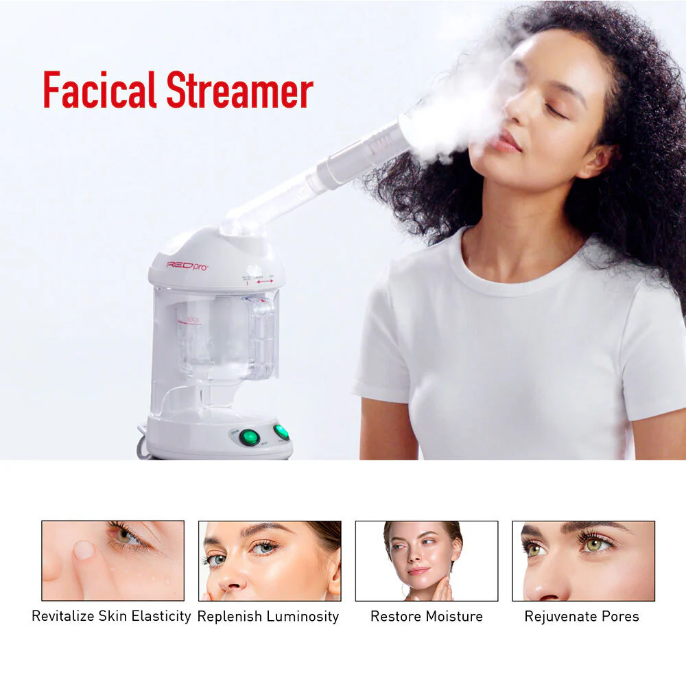 RED by KISS Hair Therapy 2-in-1 Hair & Facial Steamer - Image 5