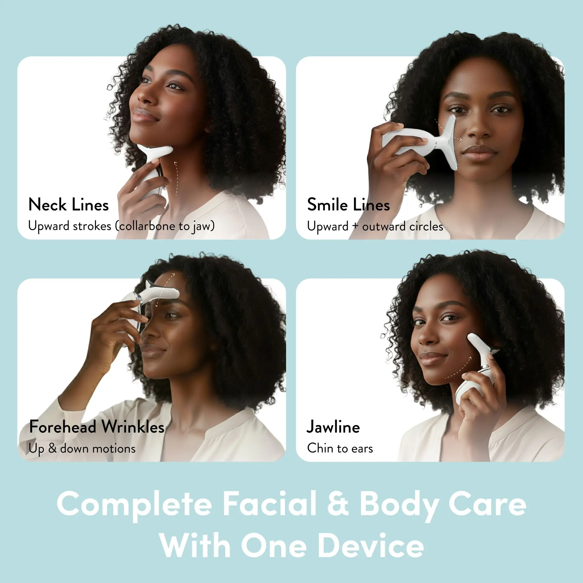 éclat Heated Face & Neck Massager with 7 LED Light Therapy – Sculpt, Lift & Illuminate - Image 15