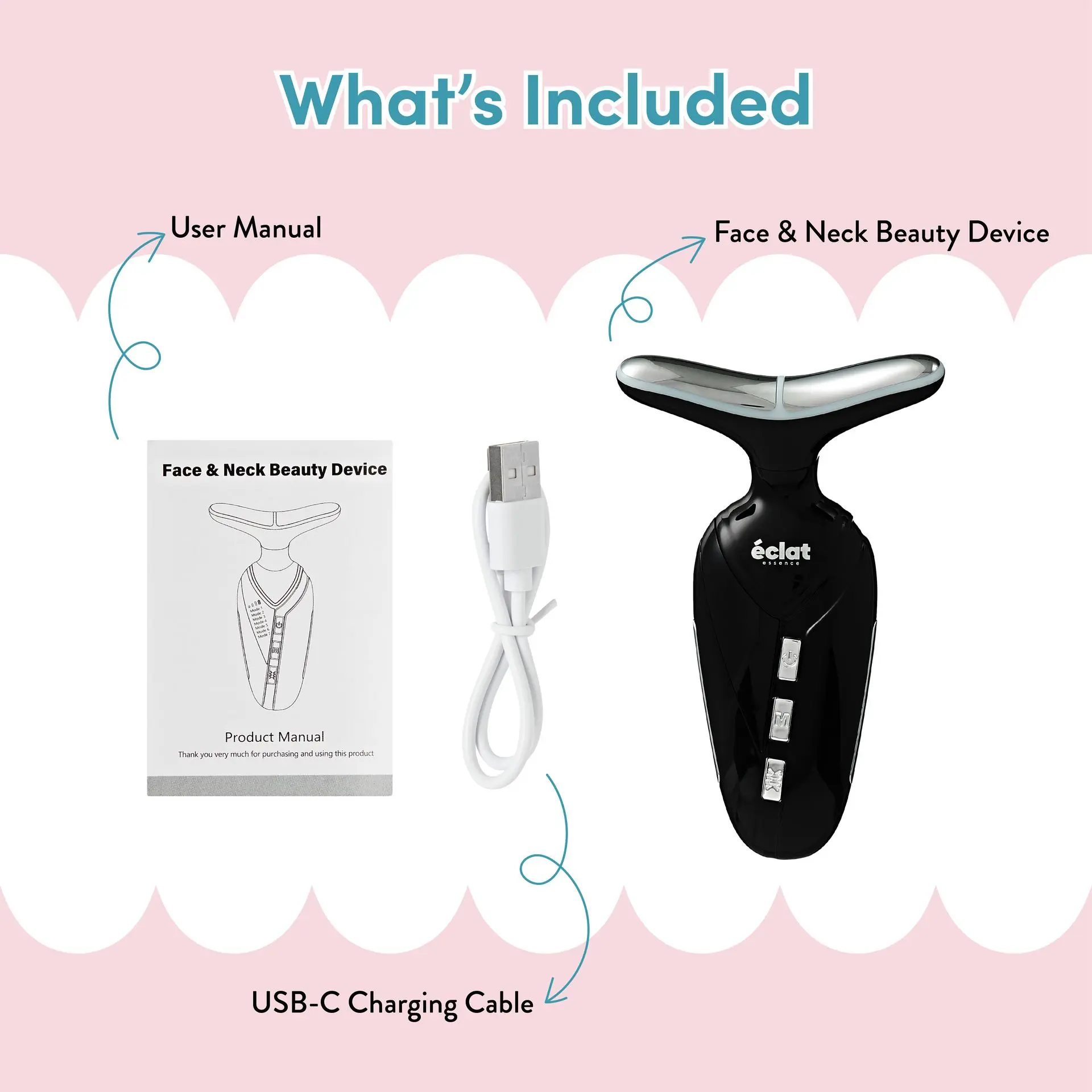 éclat Heated Facial Massager with 7 LED Light Therapy – Lift, Firm & Revive Your Skin - Image 19