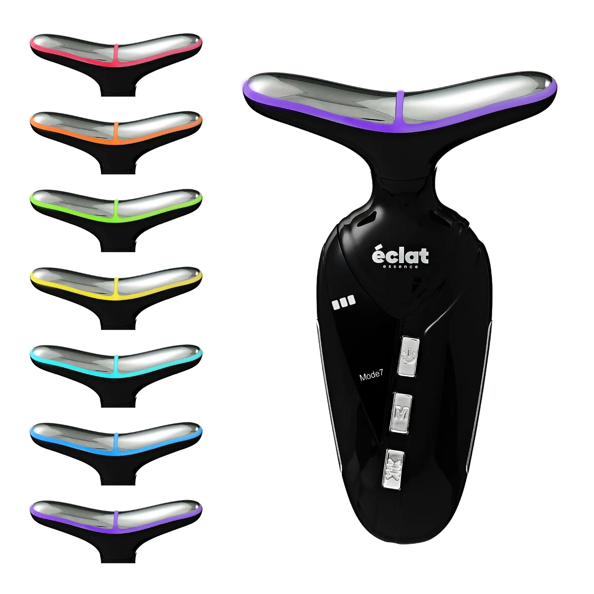 éclat Heated Facial Massager with 7 LED Light Therapy – Lift, Firm & Revive Your Skin - Image 20