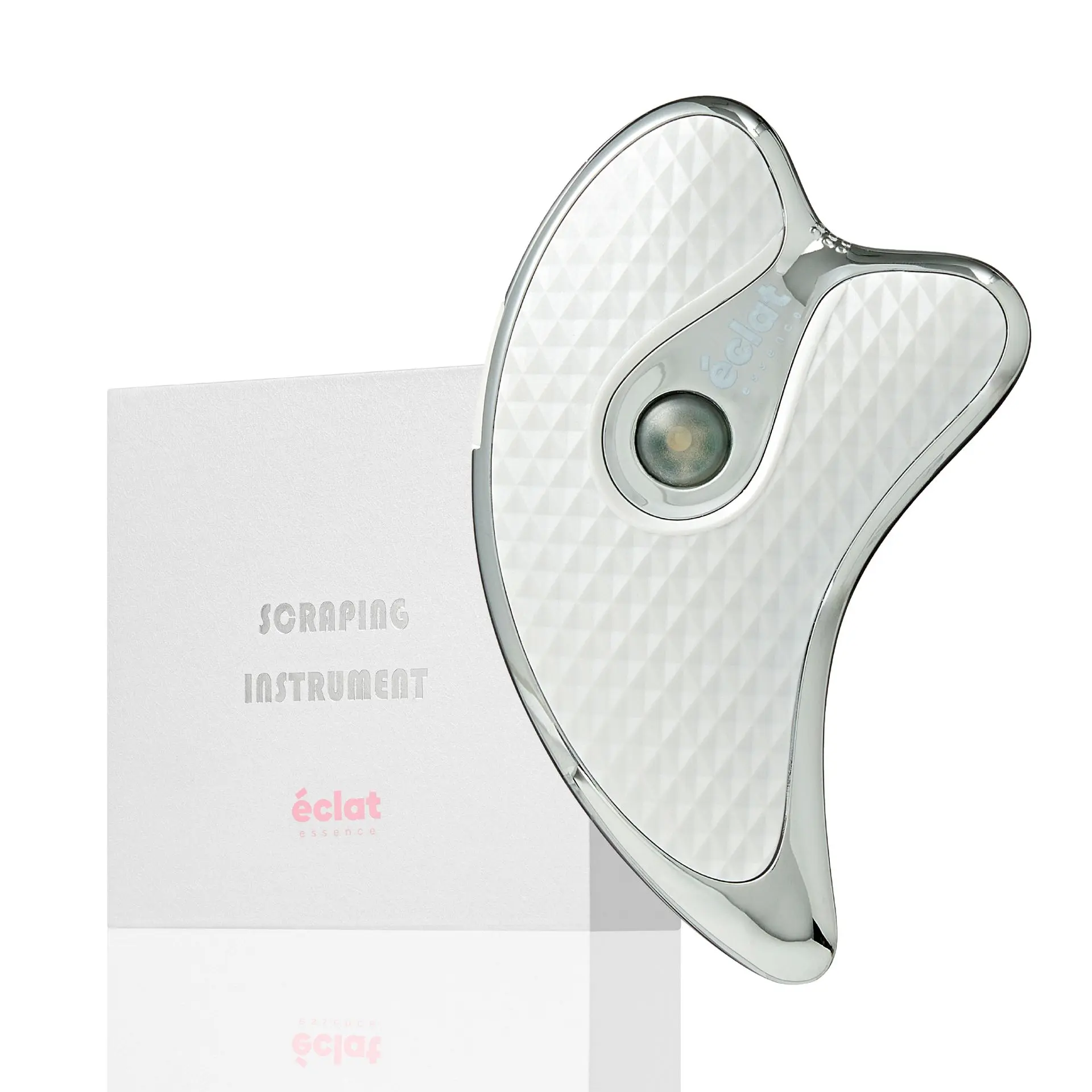 éclat Heated Gua Sha Facial Massager for Face & Neck – Depuff, Lift & Glow - Image 9
