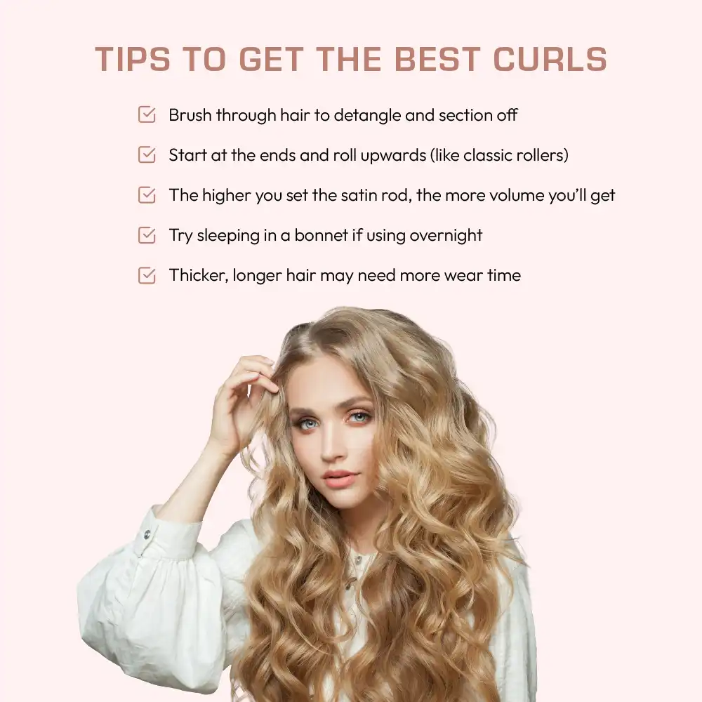 RED by KISS Heatless Curling Silky Satin Flexi Rods - Image 10