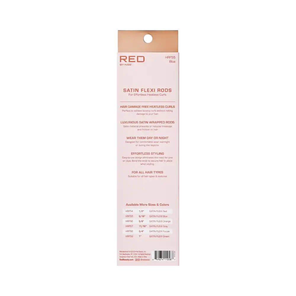 RED by KISS Heatless Curling Silky Satin Flexi Rods - Image 15