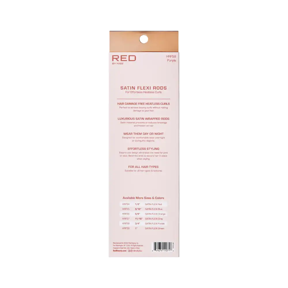 RED by KISS Heatless Curling Silky Satin Flexi Rods - Image 39