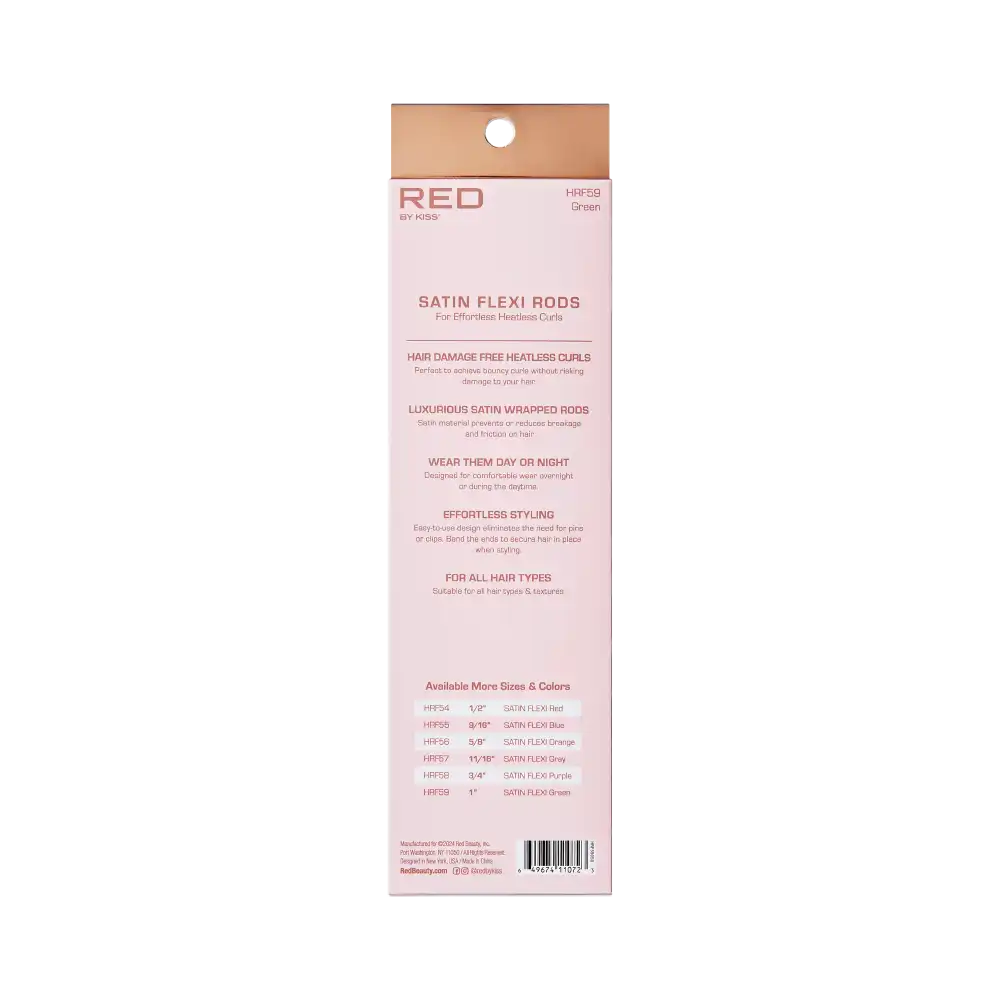 RED by KISS Heatless Curling Silky Satin Flexi Rods - Image 47