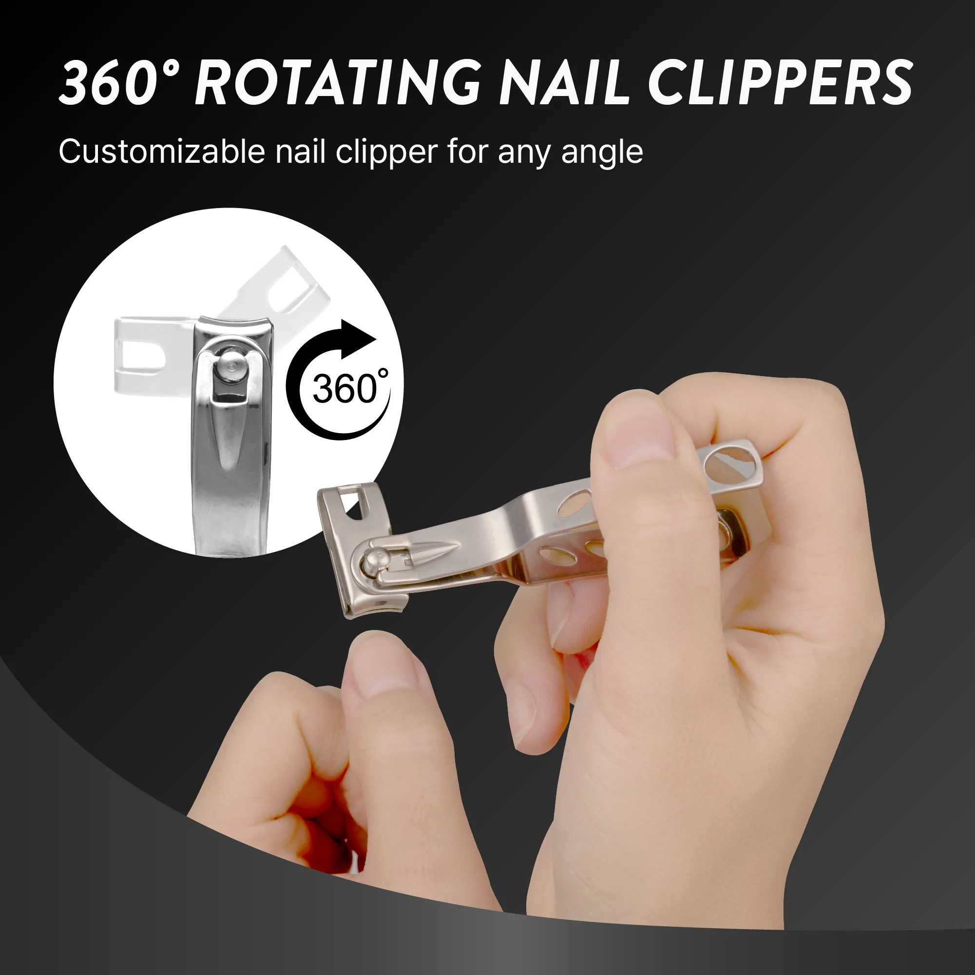MAVIE Heavy Duty Ingrown Toenail Clippers for Seniors & Thick Nails - Image 4