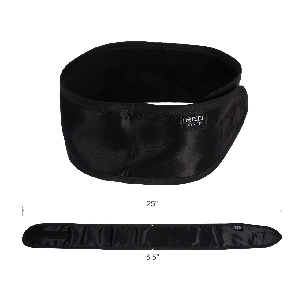 RED by KISS Hook and Loop Fastener Spa Headband - Image 15