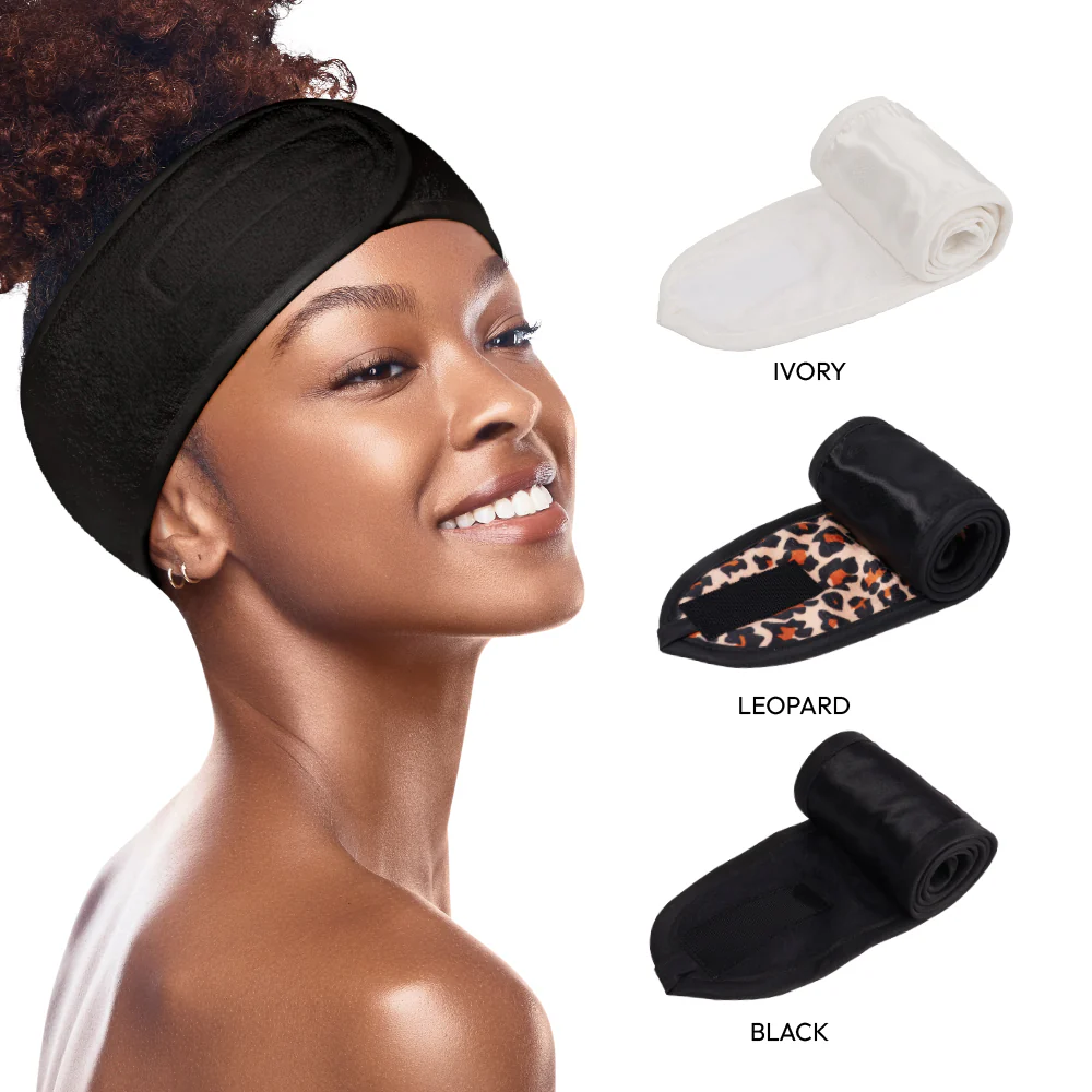 RED by KISS Hook and Loop Fastener Spa Headband - Image 16