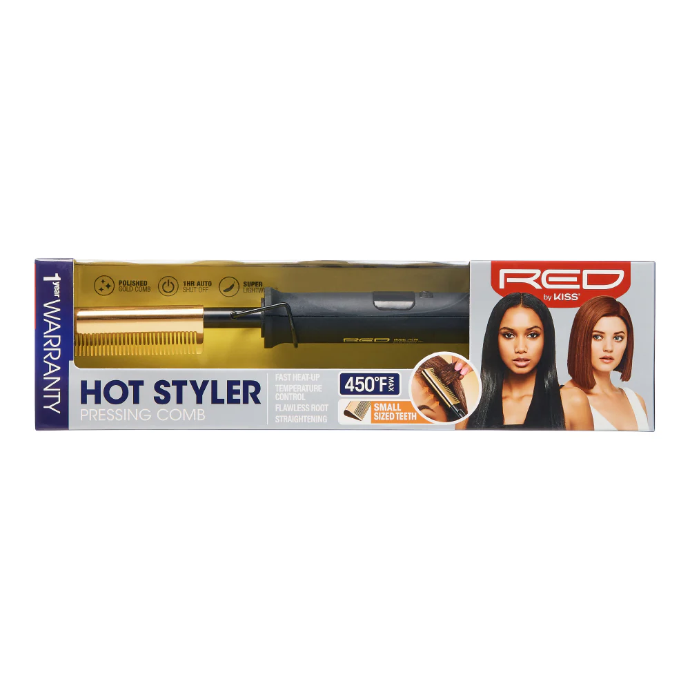 RED by KISS Hot Styler Pressing Comb - Image 24