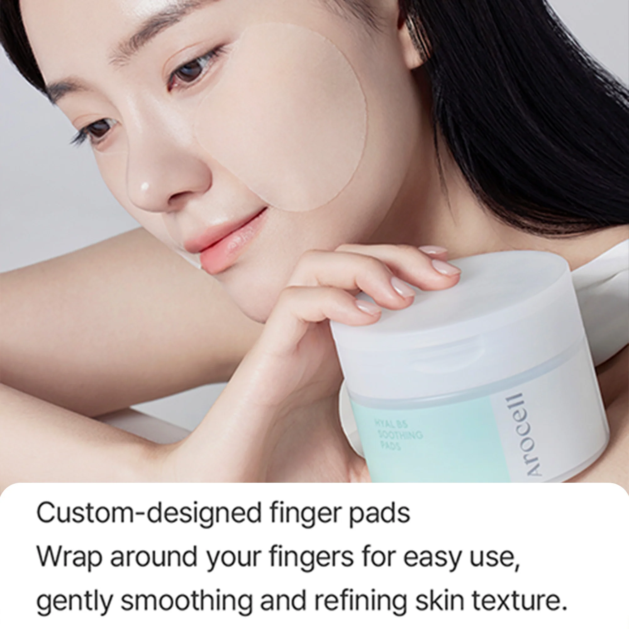 Arocell Hyal B5 Soothing Pads – Cooling Relief Jelly Pads with Hyaluronic Acid & Panthenol - Image 5
