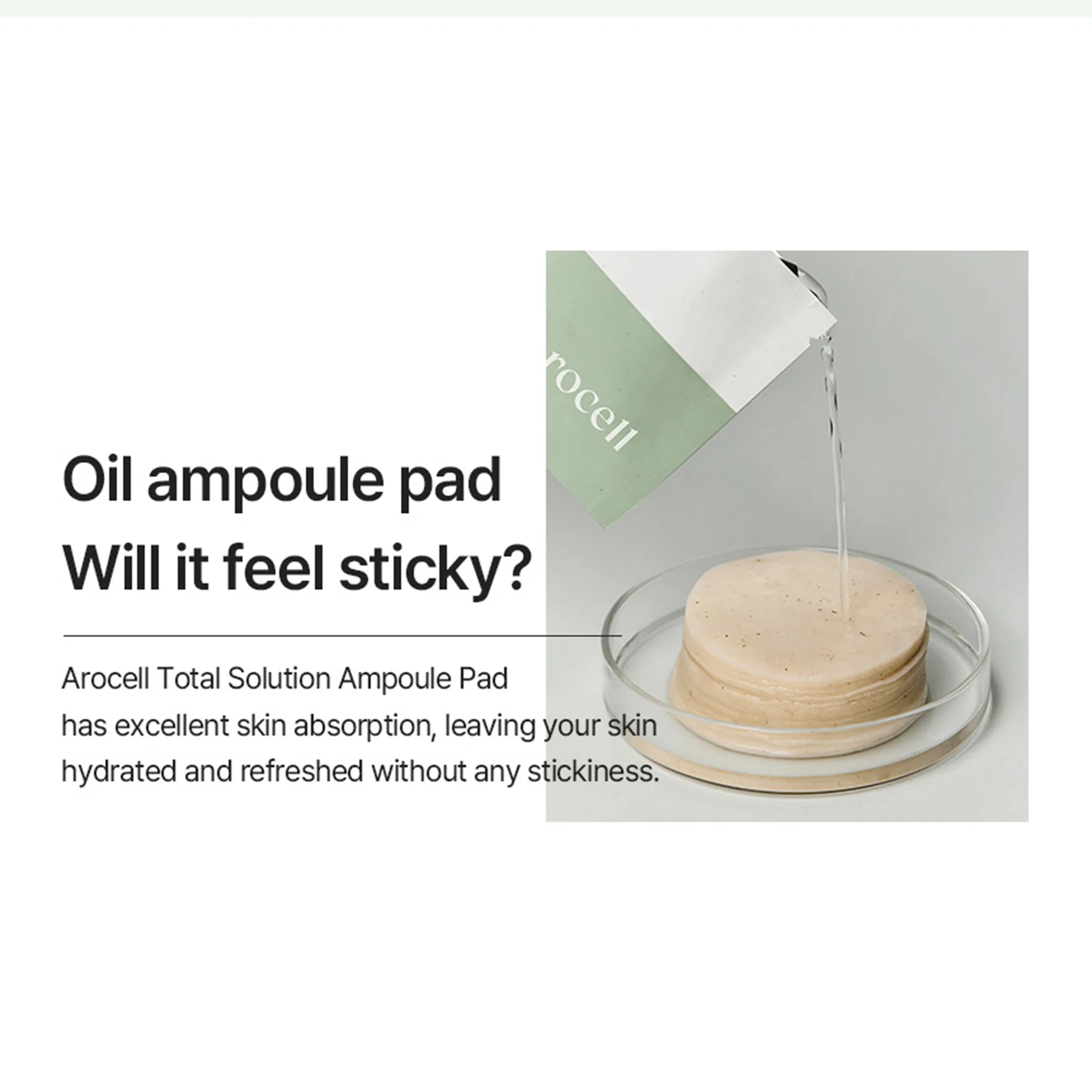 Arocell Hyaluronic Acid Korean Toner Pad – Total Solution Ampoule Pad for Deep Hydration - Image 14